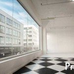 FD Photo Studio Pro Stage I with north facing windows. *Cyclorama is under construction.