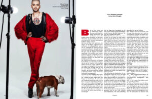 L'Officiel Hommes Cover Shoot