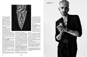 L'Officiel Hommes Cover Shoot