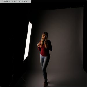 Using A Soft Box / 32x48''