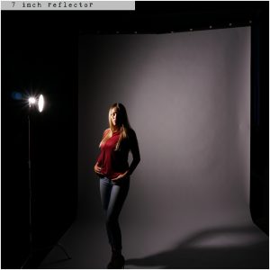 Using A Soft Box / 7 inch reflector