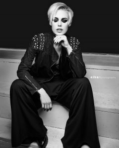 Nika Velikova shoots Anastasia Gordeyko-Atanessian