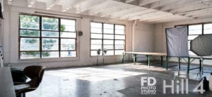 Rent Photo Studio Los Angeles Hill 4 spacious stage with red wall