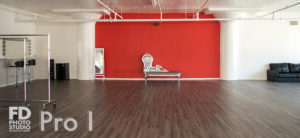 Pro Stage I with wood laminated floors and bath tub for rental in Los Angeles