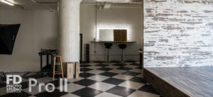 photo studio for rental with wood platform
