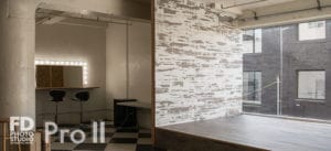 photo studio for rental with wood platform