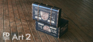 Distressed prop chest in Art 2