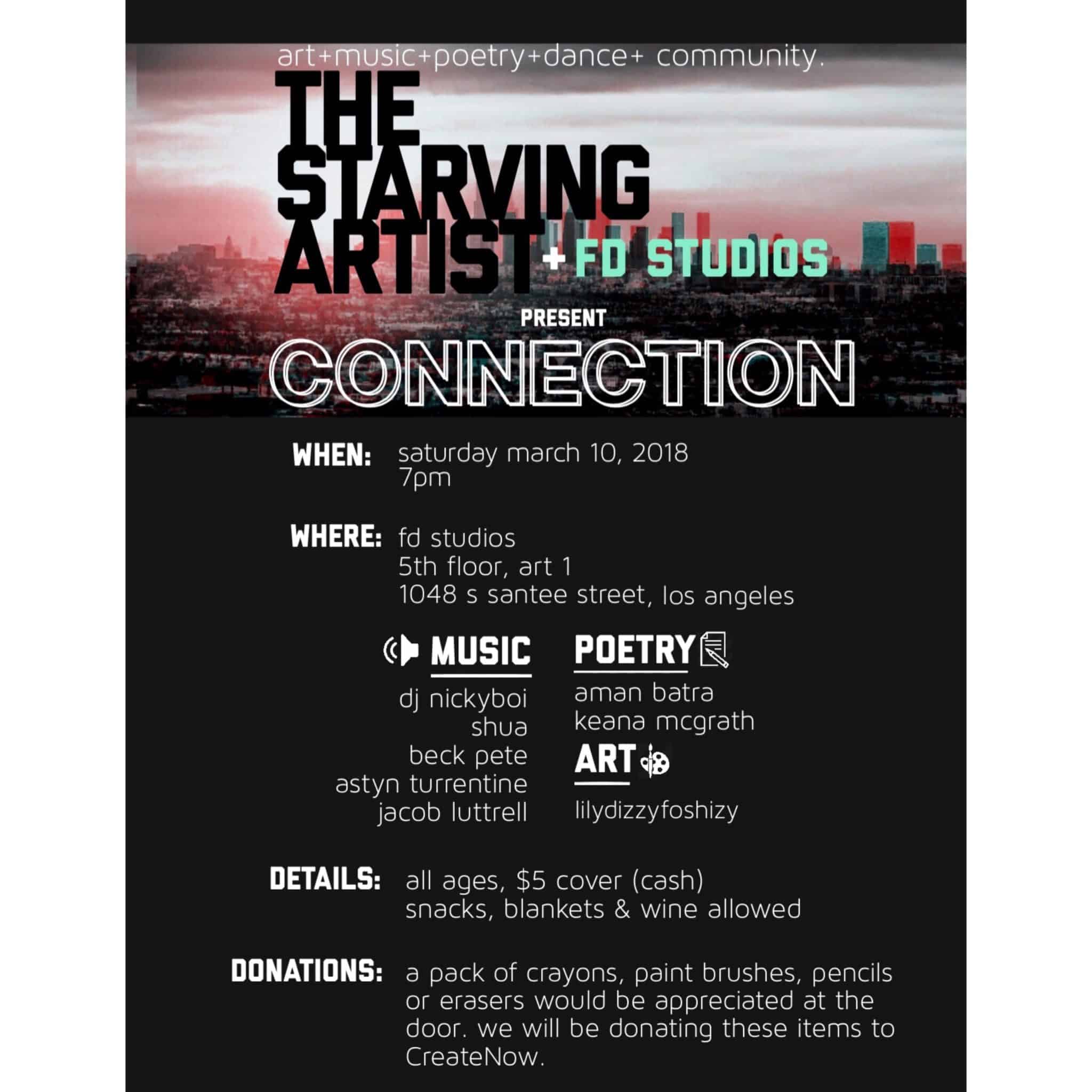 The STARVING ARTIST x FD Photo Studio | FD Photo Studio The STARVING ARTIST x FD Photo Studio | FD Photo Studio