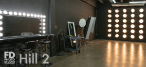 Photo & video blackout studio rental with LED wall in Los Angeles