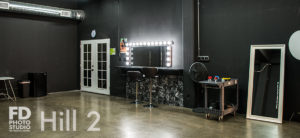 Photo & video blackout studio rental with LED wall in Los Angeles