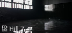 Black Rain Room available for photo and video rental in Los Angeles