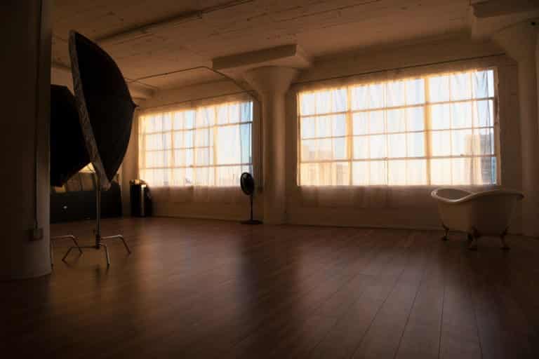 rose wall photo and video studio rental in Los Angeles