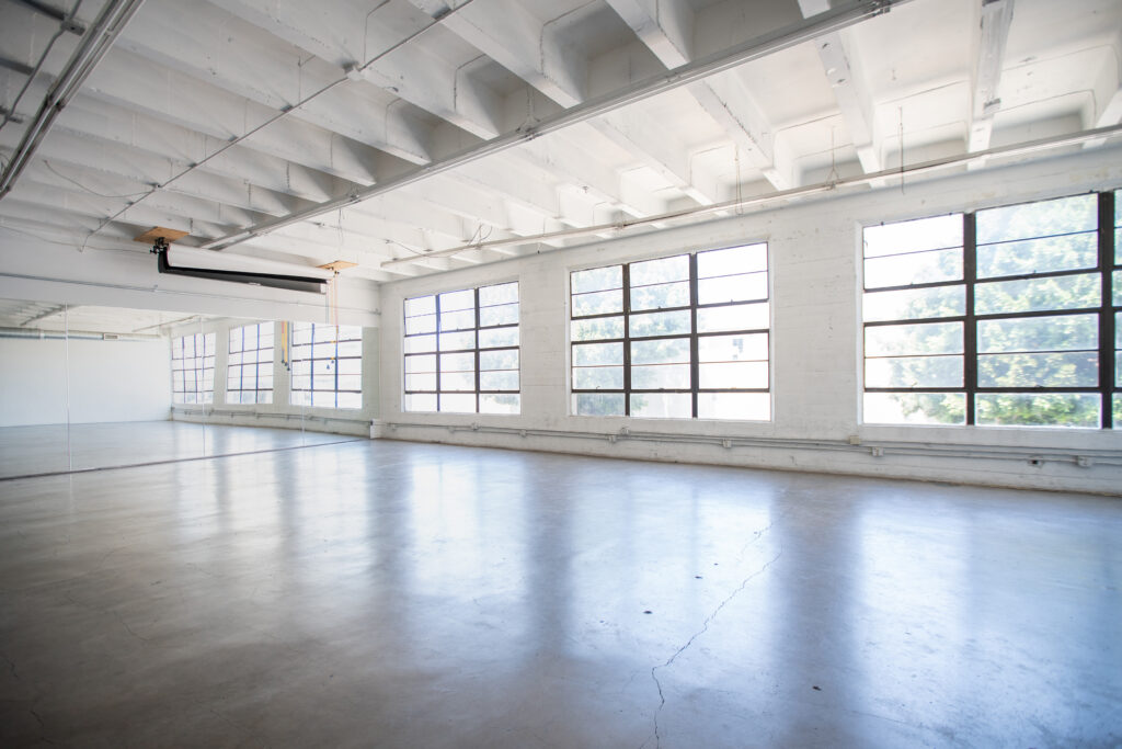 Hill 3 - Mirror wall daylight photo studio in LA