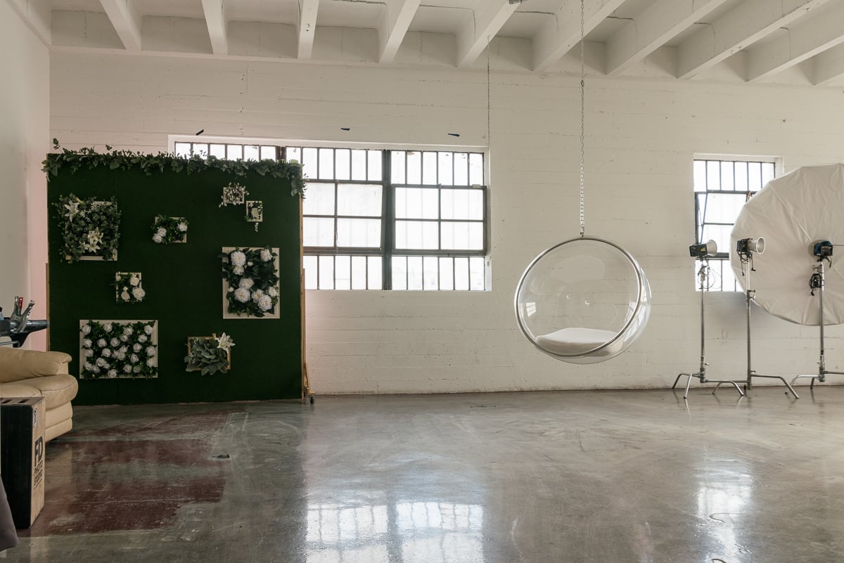 photo and video studio available for rental in Los Angeles