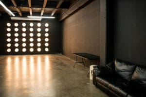 Photo & video blackout studio rental with LED wall in Los Angeles