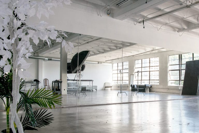 Photo & video natural light studio rental in Los Angeles