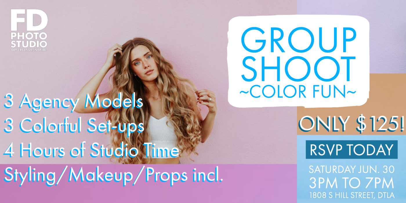 Colorful Editorial Group Shoot w/ 3 Gorgeous Agency Models | FD Photo Studio Colorful Editorial Group Shoot w/ 3 Gorgeous Agency Models | FD Photo Studio