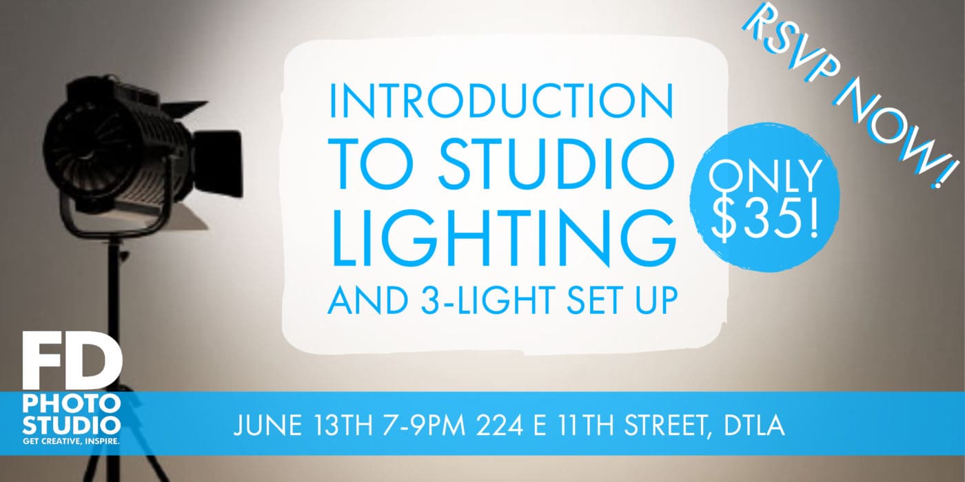 Introduction to STUDIO LIGHTING and 3-LIGHT SET UP Jun 13 | FD Photo Studio Introduction to STUDIO LIGHTING and 3-LIGHT SET UP Jun 13 | FD Photo Studio