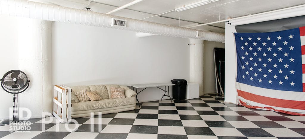 Photo studio rental with corner cyclorama available for rental in Los Angeles