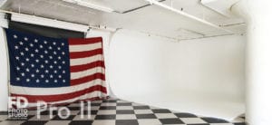 Photo studio rental with corner cyclorama available for rental in Los Angeles