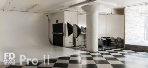 Photo studio rental with corner cyclorama available for rental in Los Angeles