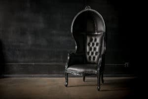 black photo and video studio available for rental in Los Angeles
