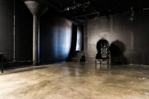 blackout stage available for photo and video rental in Los Angeles
