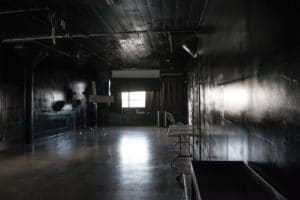 black photo and video studio available for rental in Los Angeles
