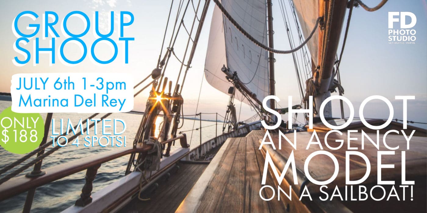Group Shoot on a Sailboat! ~ Limited Spots ~ #2 Jul 06 | FD Photo Studio