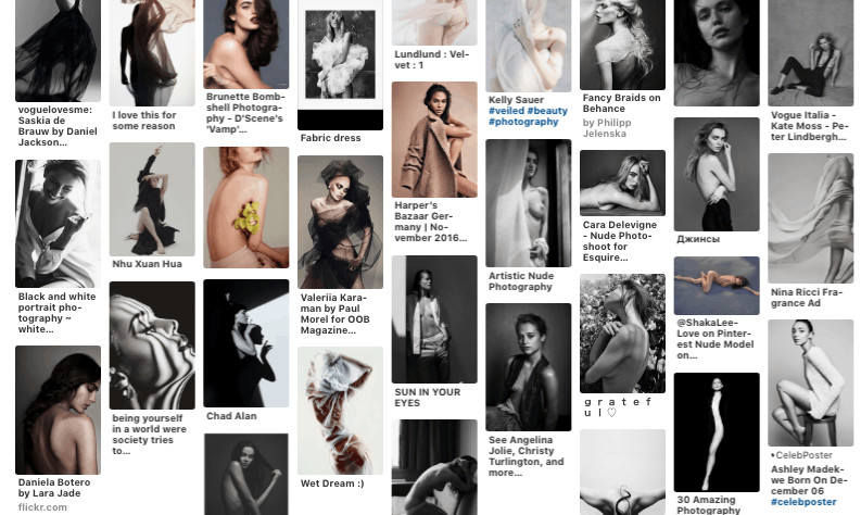 Nude Shoot - Fabrics