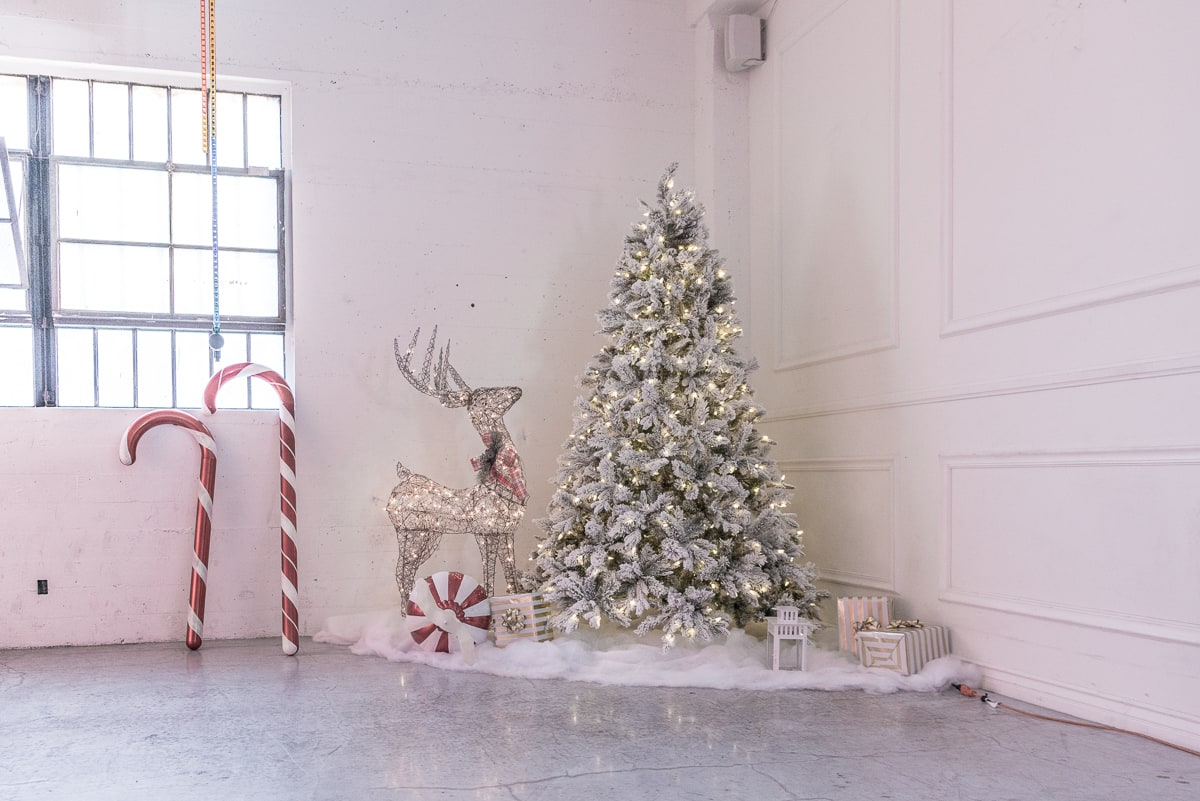 Christmas 2018 set up available for photo and video rental in Los Angeles