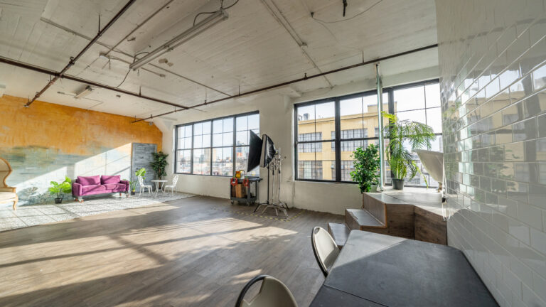 LIC 7 - Loft-like photo studio in NY with Moroccan tile in NY