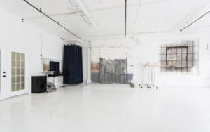 White photo studio for rent