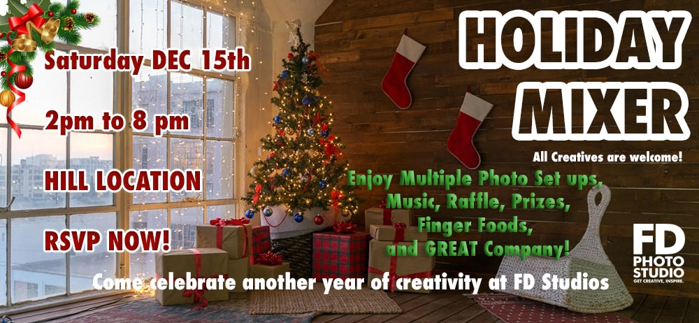 FD Studios Holiday Photo Mixer | FD Photo Studio FD Studios Holiday Photo Mixer | FD Photo Studio