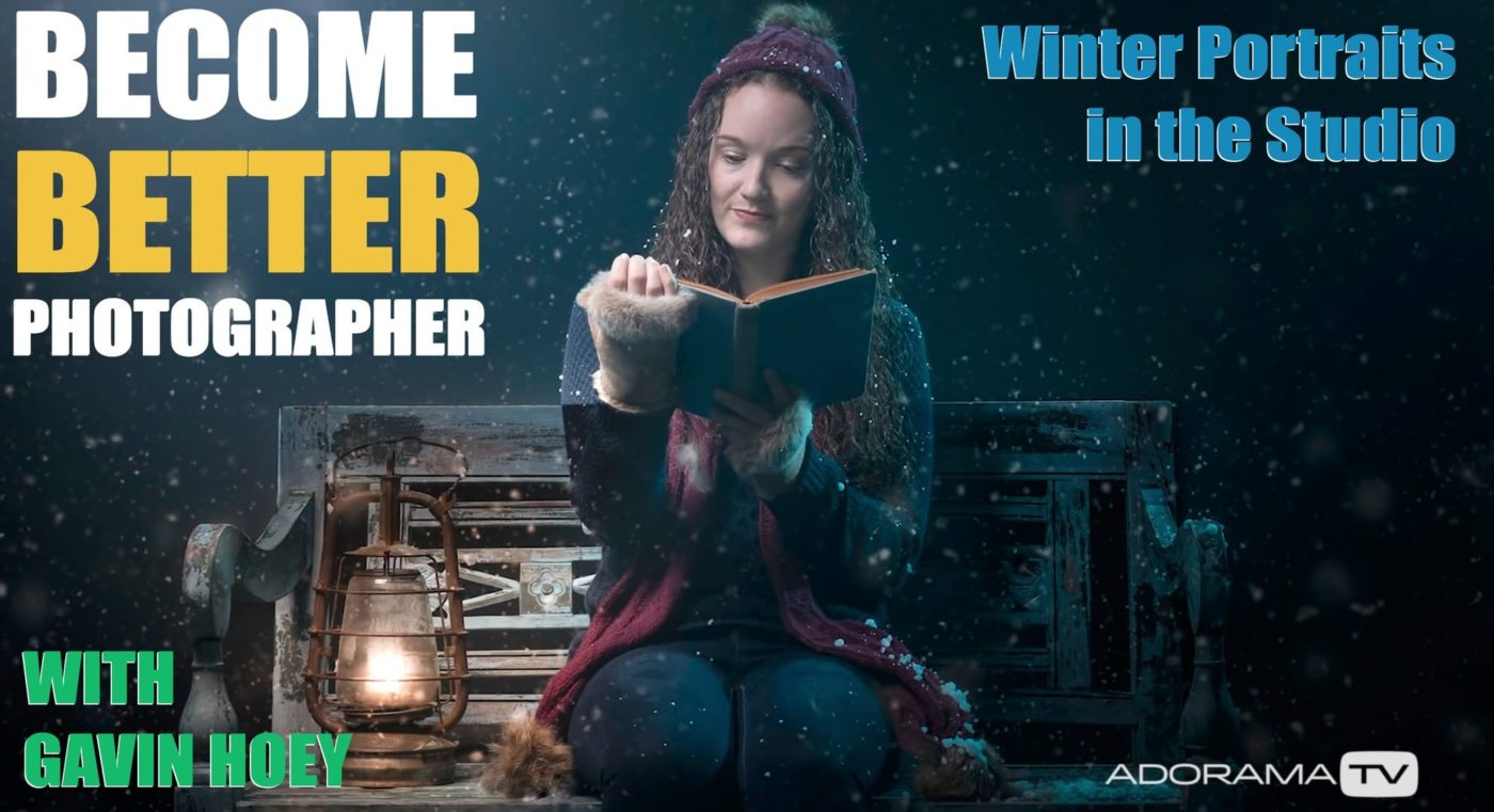 Become Better Photographer: Winter Portraits in the Studio with Gavin Hoey