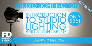 Studio Lighting 101 – Introduction to Studio Lighting and 3Light Set up MEET UP-5