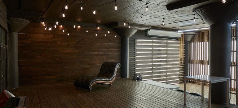 Art 2 – Wood and Light Stage Available for Photo and Video Rental in Los Angeles - FD Photo Studio