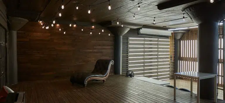 Art 2 – Wood and Light Stage Available for Photo and Video Rental in Los Angeles - FD Photo Studio