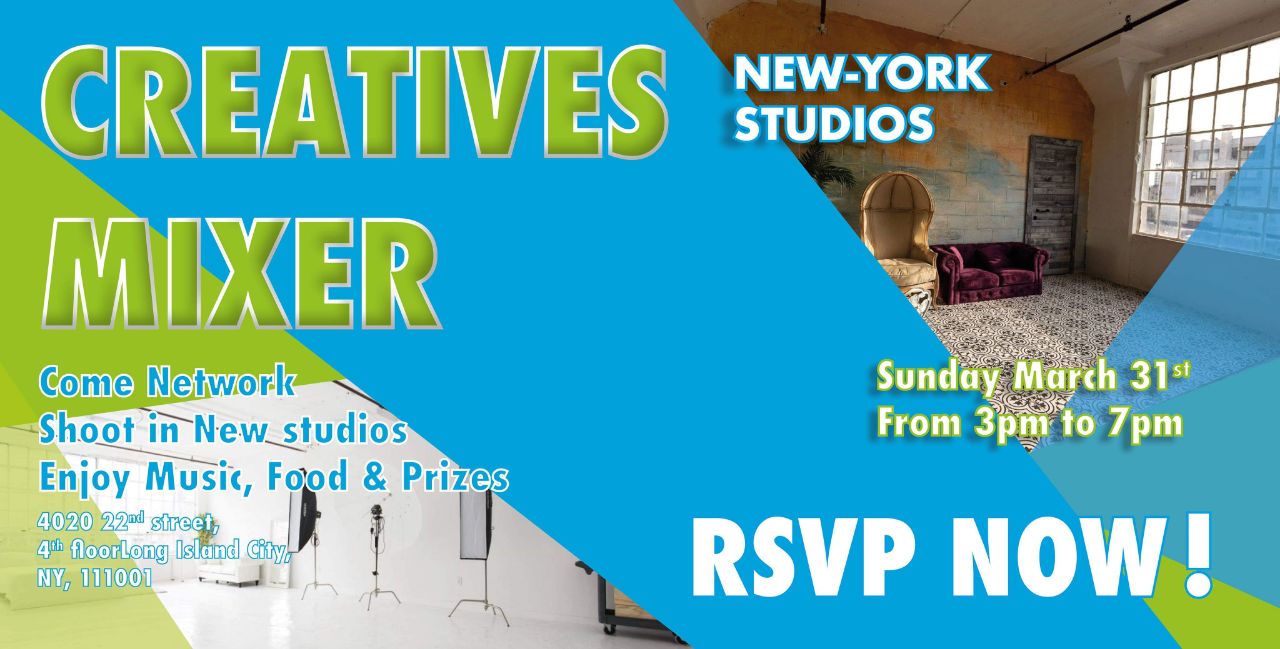 New-York Monthly Creative Mixer Mar 31! | FD Photo Studio New-York Monthly Creative Mixer Mar 31! | FD Photo Studio