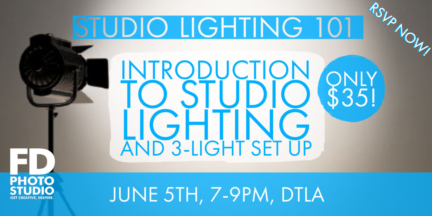Studio Lighting 101: Introduction to Studio Lighting and 3-Light Set Up Jun 05 | FD Photo Studio Studio Lighting 101: Introduction to Studio Lighting and 3-Light Set Up Jun 05 | FD Photo Studio