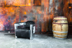 Hill 8 Studio with bunker concrete & rustic walls available for rental in Los Angeles