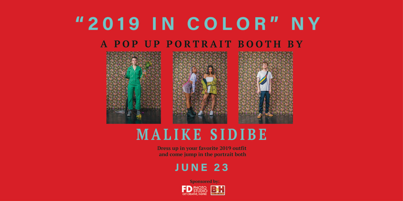 2019 in Color: NY - A Pop Up Portrait Booth by Malike Sidibe in FD NYC | FD Photo Studio 2019 in Color: NY - A Pop Up Portrait Booth by Malike Sidibe in FD NYC | FD Photo Studio