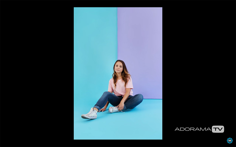 Become Better Photographer: Using Paper Backdrops with Elaine Torres