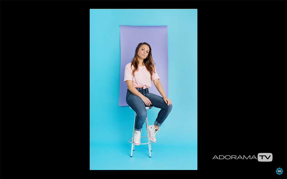 Become Better Photographer: Using Paper Backdrops with Elaine Torres
