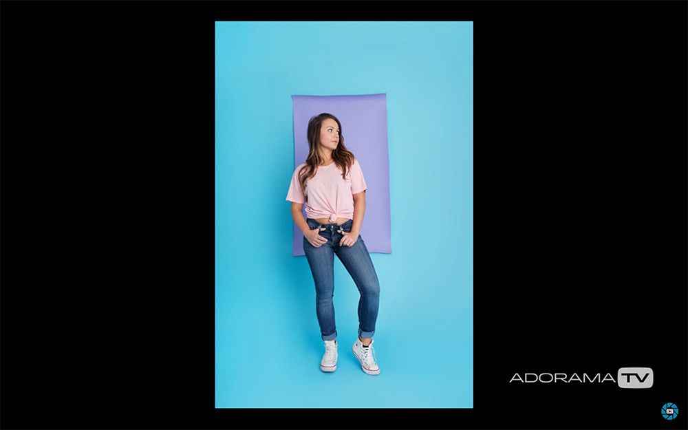 Become Better Photographer: Using Paper Backdrops with Elaine Torres