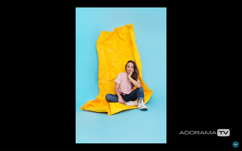Become Better Photographer: Using Paper Backdrops with Elaine Torres