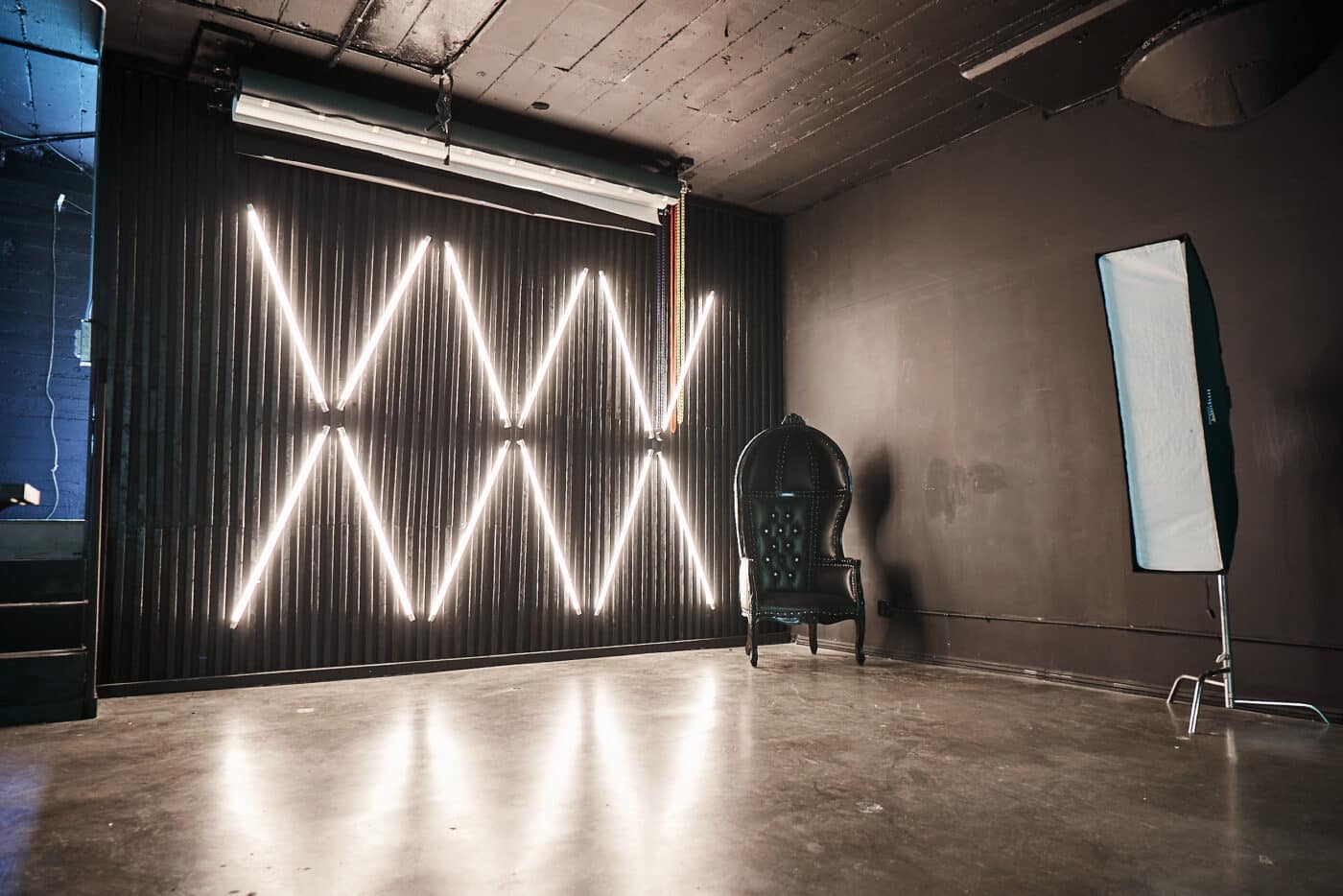 illumination wall in Stage B