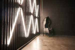 illumination wall in Stage B