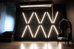 illumination wall in Stage B