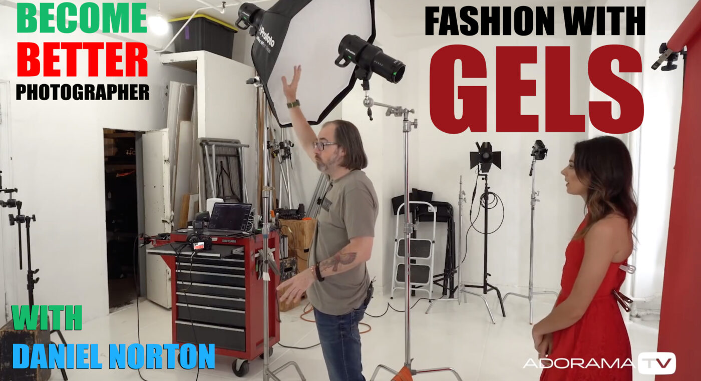 Become Better Photographer: Fashion with gels with Daniel Norton